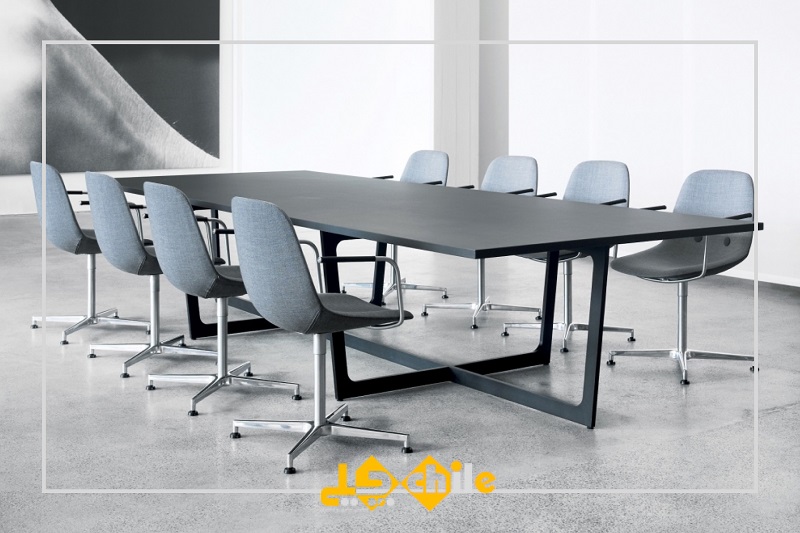 میز کنفرانس مستطیلی
