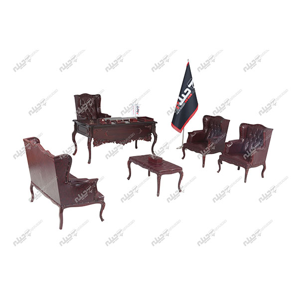 میز مدیریت کلاسیک چری ماهگونی