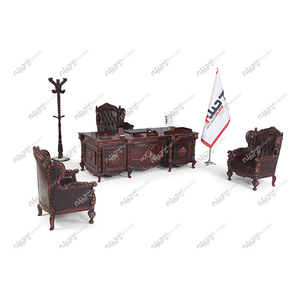 میز مدیریت کلاسیک وزیری