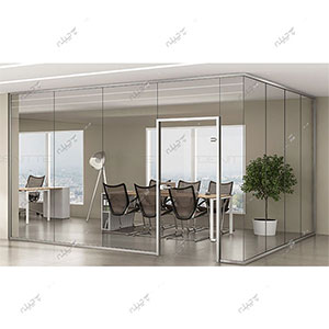 پارتیشن شیشه ای کد 6