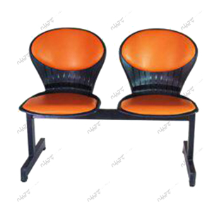 صندلی انتظار صدفی متصل 2 نفره