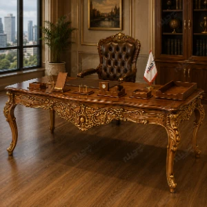 میز مدیریت کلاسیک شل