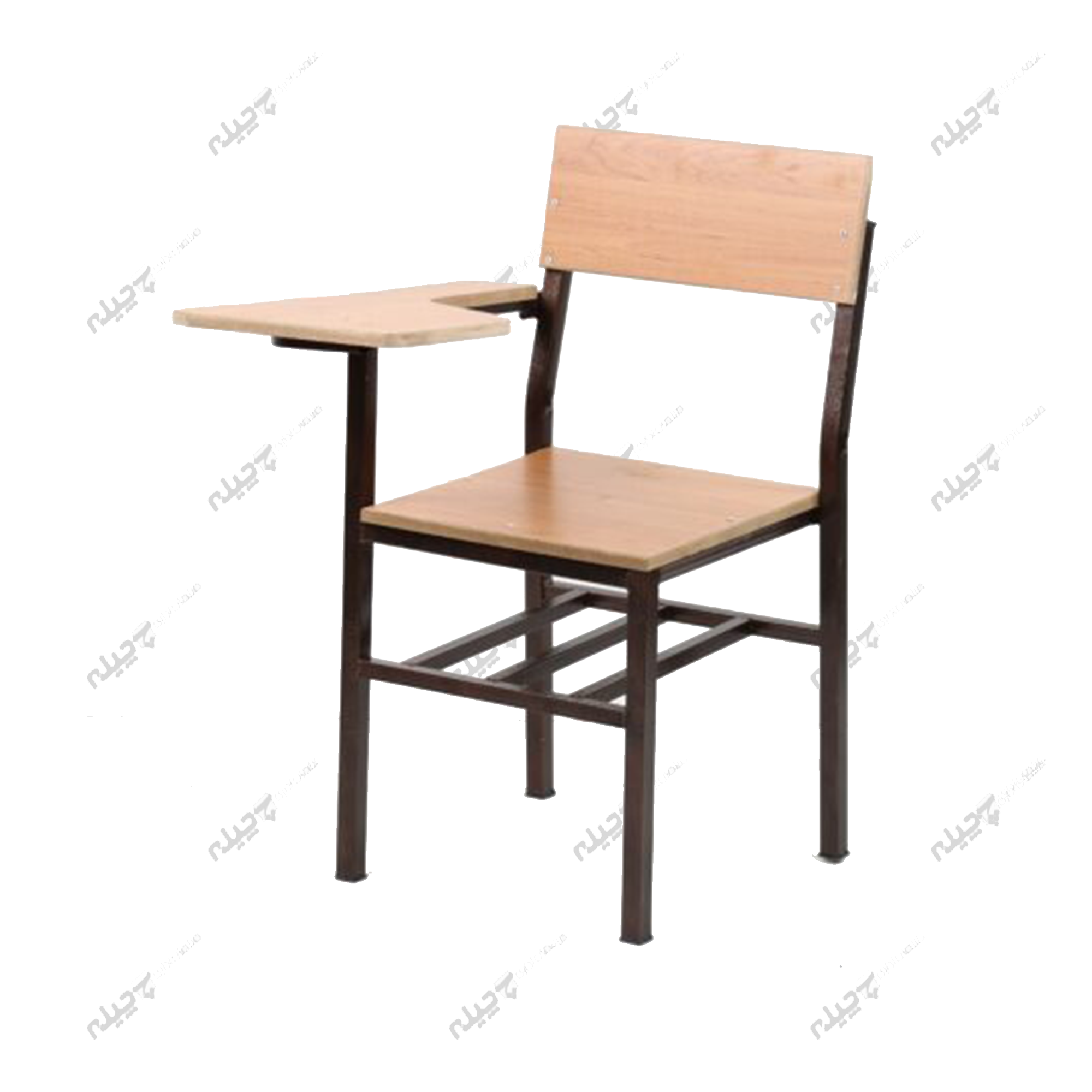 صندلی دانشجویی کف و پشت ام دی اف ساده